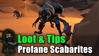 Loot amp Tips from 1 Profane Scabarite Task  New Slayer Creature  Runescape [upl. by Caraviello]