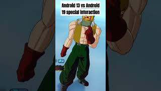 Android 12 vs Android 19 Interaction sparkingzero dragonballsparkingzero dbz andriod fyp anime [upl. by Roane157]