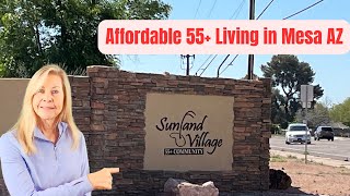 Affordable 55 Communities in Mesa AZ  Sunland Village [upl. by Chadwick596]