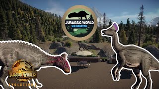 Hadrosaur Hill Speedbuild  Jurassic World Washington Ep3  Jurassic World Evolution 2 [upl. by Malina80]