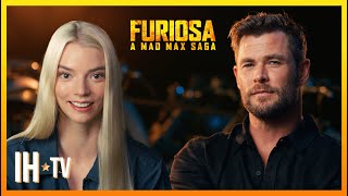 Chris Hemsworth amp Anya TaylorJoy Interview  Furiosa A Mad Max Saga 2024 [upl. by Niwrud]