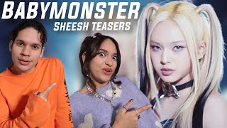 Waleska amp Efra react to YG BABY MONSTER Announcement amp Teasers [upl. by Cirle]