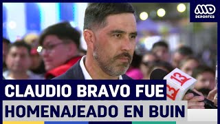 Claudio Bravo fue homenajeado en Buin [upl. by Sebastian280]