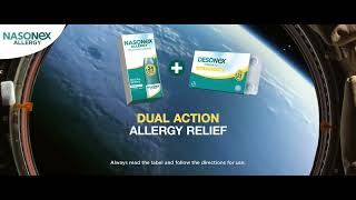 Dual Action with Nasonex Allergy and Desonex 6 sec [upl. by Barb]