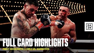 FULL CARD HIGHLIGHTS  Teófimo López vs George Kambosos Jr [upl. by Katerine]