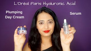 Loreal Paris Revitalift 15 Hyaluronic Acid Serum amp Hyaluronic Acid Day Cream  By hnbStation [upl. by Collen]