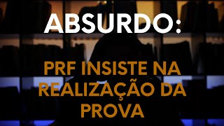 ABSURDO PRF prossegue na marcação das provas  divulgado edital com locais  Fernando Mesquita [upl. by Puritan]