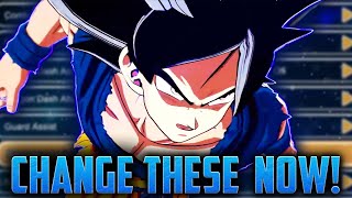 Change This IMMEDIATELY As You Start Up Dragon Ball Sparking Zero [upl. by Aynat]