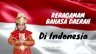 Keragaman Bahasa Daerah di Indonesia rayakanmerdekamu [upl. by Annam992]