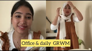 Office and daily GET READY WITH ME🥰🇦🇪 maheena rafidq [upl. by Pall]