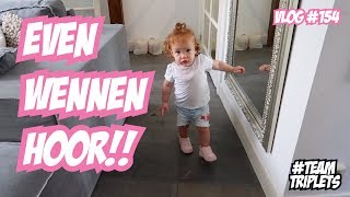 EERSTE KEER LOPEN OP SCHOENEN ☆ DRIELING FAMILIE VLOG 154 [upl. by Leuqcar]