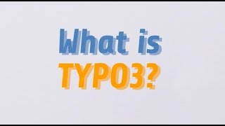 What is TYPO3 [upl. by Lorn]