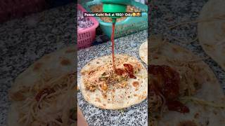 Paneer Kathi Roll Making😋😱 shorts kathiroll indianstreetfood [upl. by Notyal]