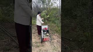 Portable wood chipper Support the development of agriculture rural areas and farmers Modern [upl. by Leoni514]