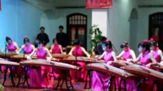 Guzheng performance at Lai Chun Yuen Chinatown Singapore [upl. by Yesnel]