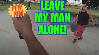 Woman Goes Crazy When Her Man Is Arrested [upl. by Ankeny]