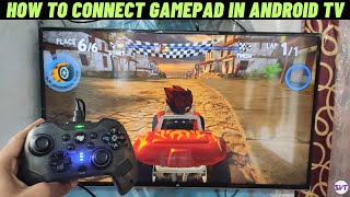 How To Connect Gamepad To Android TV  GamePad Ko Android TV Se Kaise Connect Kare  Evofox Elite X [upl. by Burnham404]