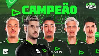 LOUD AMASSOU COM DOIS BOOYAHS E FOI A GRANDE CAMPEÃ DA GLOBAL GAMES  YAGO DESTRUIU COMO MVP DO TIME [upl. by Aneev]