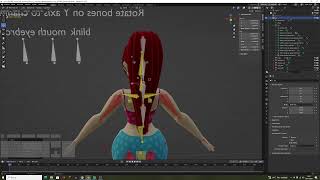 Blender animar el pelo con esqueleto [upl. by Ajam]