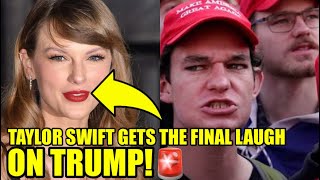 MAGA SNAPS As Taylor Swift UPSTAGES Trump At NFL GAME [upl. by Edmonda]