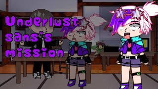 Underlust Sanss MissionFtHuman lust sans  MrShiny [upl. by Enoed]