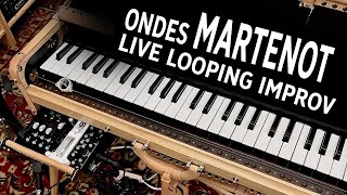 ondes Martenot Looping Improv  Eurorack Dec 31 2022 [upl. by Michaela]