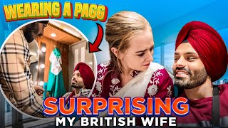 TYING A PAGH FOR THE FIRST TIME amp SURPRISING MY WIFE AFTER MARRIAGE [upl. by Baylor]