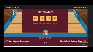 PBA ON TOUR 2023  SAN MIGUEL VS NORTHPORT LIVE SCOREBOARD [upl. by Releehw]