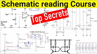 Complete schematic diagram reading course  electronics circuit amp electrical drawing wiring diagram [upl. by Enair]