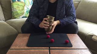 Cups amp Balls Magic  Gobelets amp Balles  Patrick Page Routine [upl. by Arreip828]