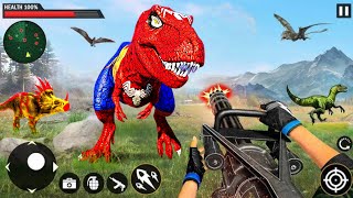 Dinosaur Hunter Zoo Games 3D – ios game – Android Gameplay [upl. by Vas]