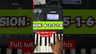 HOW TO PLAY YOU ARE GREAT BY MOSES BLISS🎹🔥 piano shortvideos [upl. by Nesline]