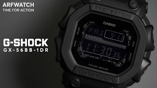 Unboxing amp Cara Setting Casio GShock GX56BB1 [upl. by Auop]