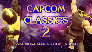 【SSB4】CAPCOM CLASSICS 2  Mega Man amp Ryu Montage [upl. by Osterhus]