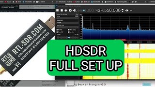 HDSDR FULL SET UP amp OMNIRIG CONTROL [upl. by Nanek212]