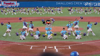 【Passion】Swallows CREW DAY 2024 オープニングパフォーマンス 20240726 東京ヤクルトスワローズ [upl. by Millwater]