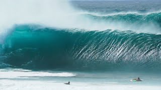 Banzai Pipeline At Its Big Brutal Best [upl. by Amahcen]