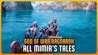 All Mimir Tales amp Stories in God of War Ragnarok All Boat amp Sled Stories [upl. by Camilla769]