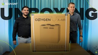 Unboxing Centrală de Ventilație cu Recuperare de căldură Oxygen XAir V600 [upl. by Aisital]