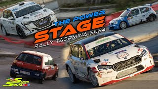 RALLY TAORMINA 2024  THE POWER STAGE  PS ROCCALUMERA [upl. by Attenrev]