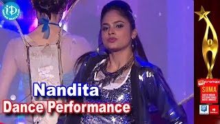 Nandita Sizzling Dance Performance  SIIMA 2014 Awards [upl. by Marillin]