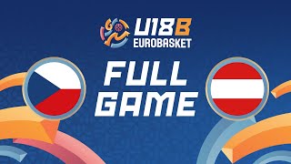 Group Phase  Czechia v Austria  Full Basketball Game  FIBA U18 Womens EuroBasket 2024 Division B [upl. by Antonio]