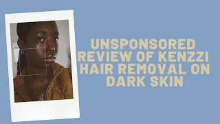 UNSPONSORED Kenzzi Review for Darker Skin [upl. by Ekenna]