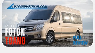 2018 Foton Toano 15seater van  Full Review [upl. by Ataeb182]