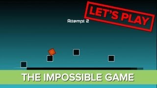 Lets Play The Impossible Game Gameplay  Xbox Live Indie Game [upl. by Camilia]