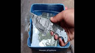 Amazing Process of Making Skinner knife [upl. by Nwadrebma749]