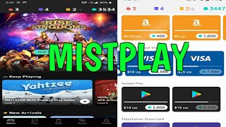 MAKE MONEY PLAYING GAMES  Mistplay app [upl. by Allista]