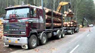 Mack V8 DVNTDOG Logging [upl. by Parrisch]