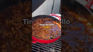 ¡Tinga de Pollo Asado Buenísima 🍗🇲🇽 preparatusingredientes [upl. by Aggappora971]