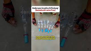 Andersons kreative Erfindung Beeindruckt seine Frau DIYSchlauchreparatur PlastikflaschenTrick [upl. by Inilam145]